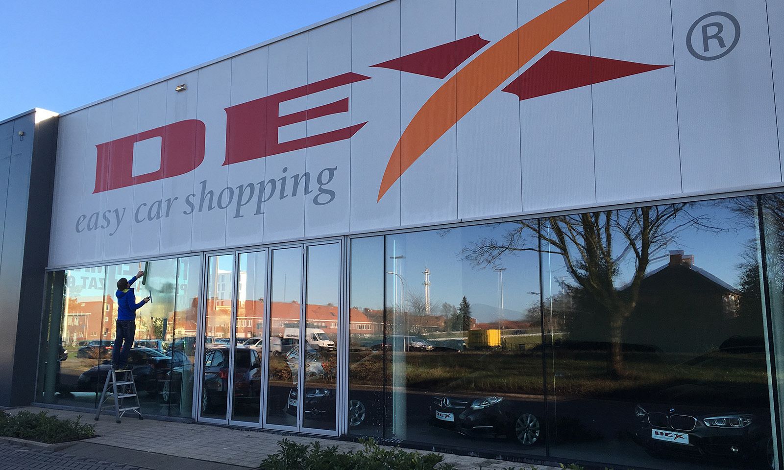 Schoonmaak Showroom
